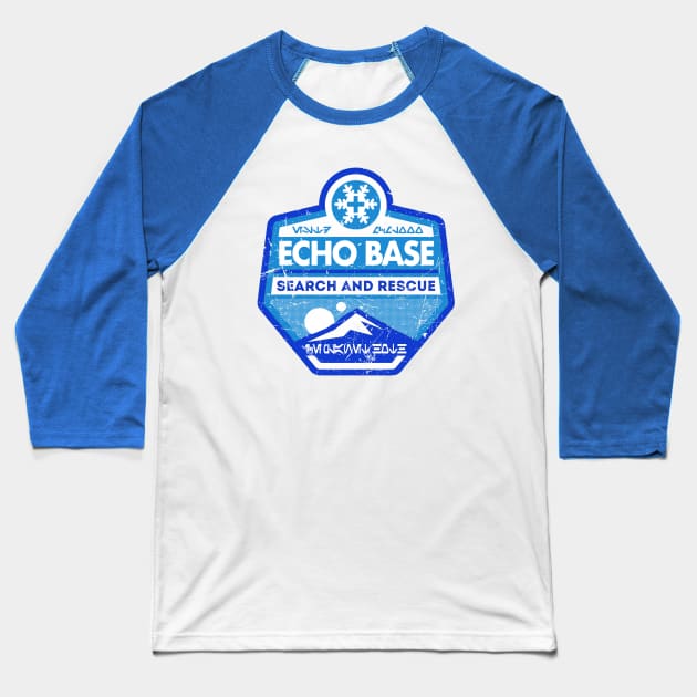 Echo Base Search and Rescue Baseball T-Shirt by PopCultureShirts